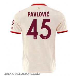 Bayern Munich Aleksandar Pavlovic #45 Kolmaspaita 2024-25 Lyhythihainen